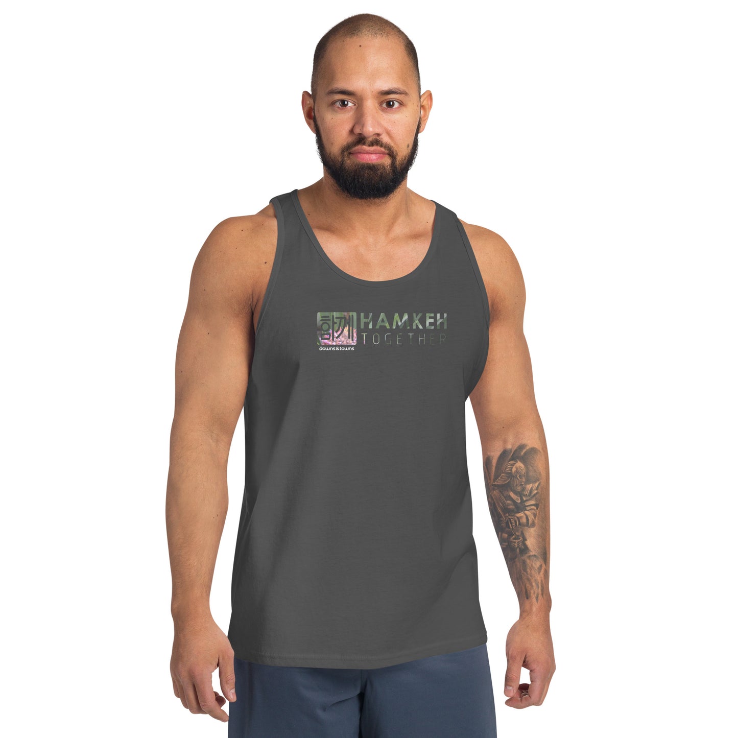 Downs & Towns Collab: "Pineapple Blossom Tank" unisex fit