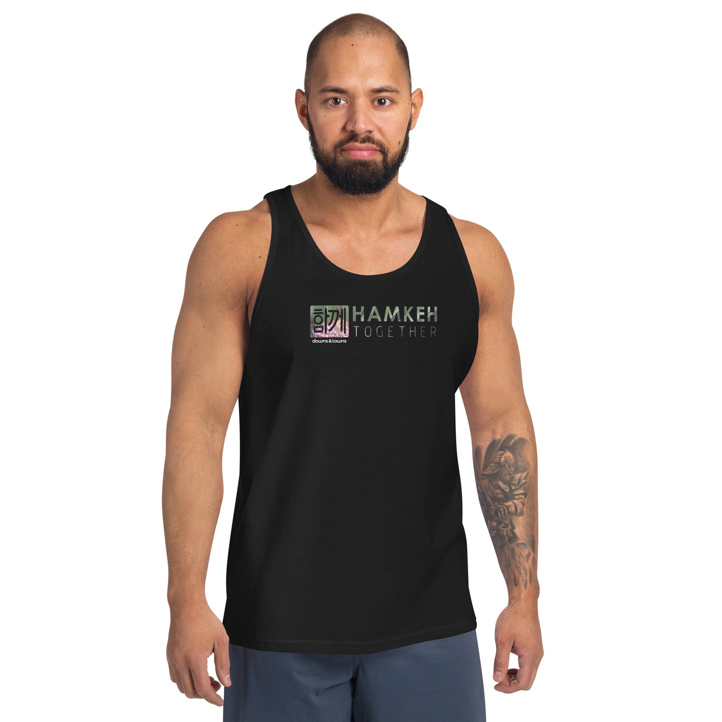Downs & Towns Collab: "Pineapple Blossom Tank" unisex fit