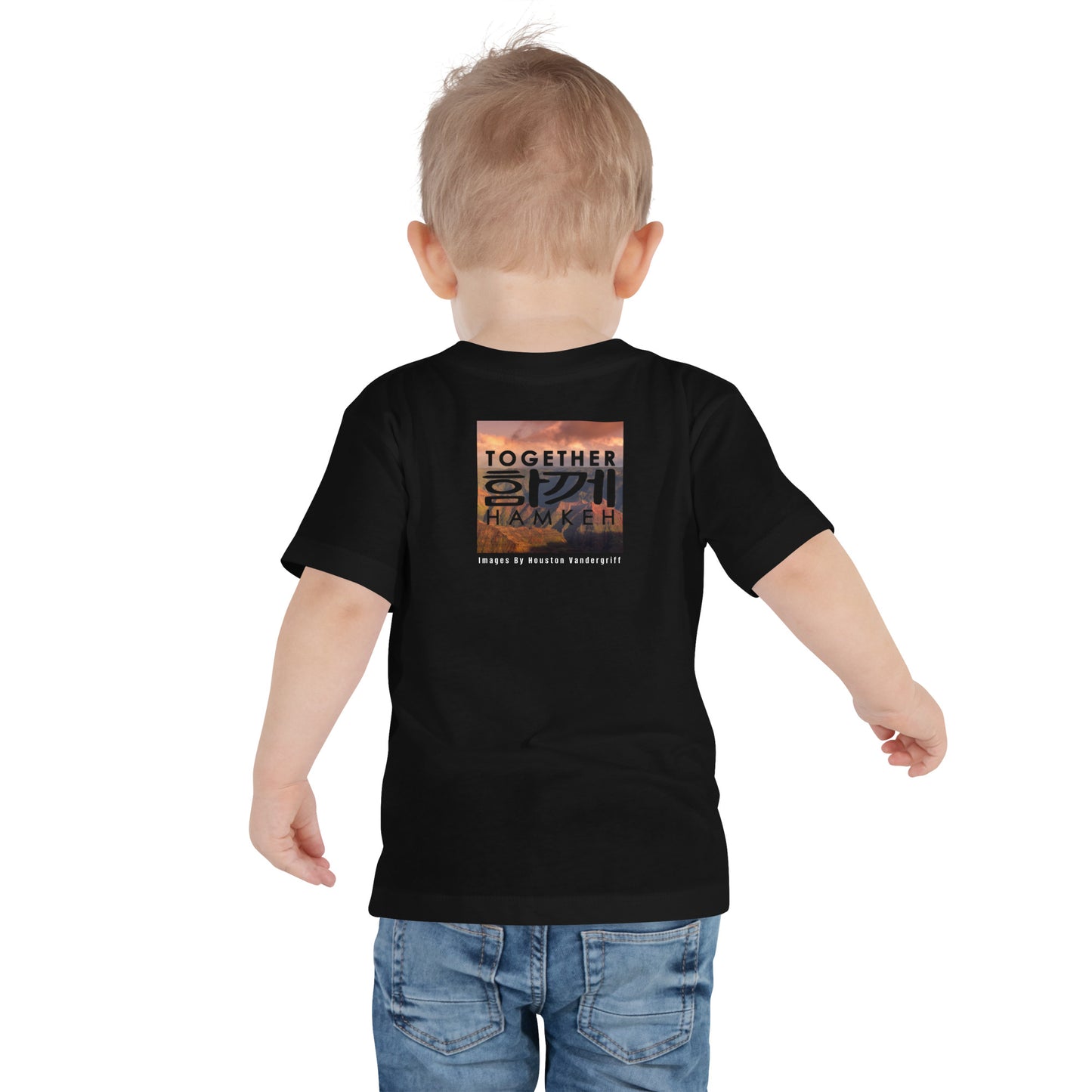 Downs & Towns Collab: "Mountain Paradise" Toddler Short Sleeve Tee