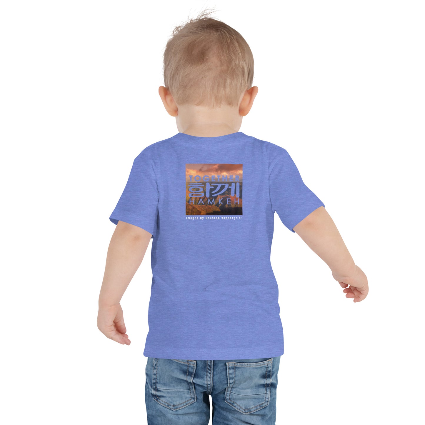 Downs & Towns Collab: "Mountain Paradise" Toddler Short Sleeve Tee
